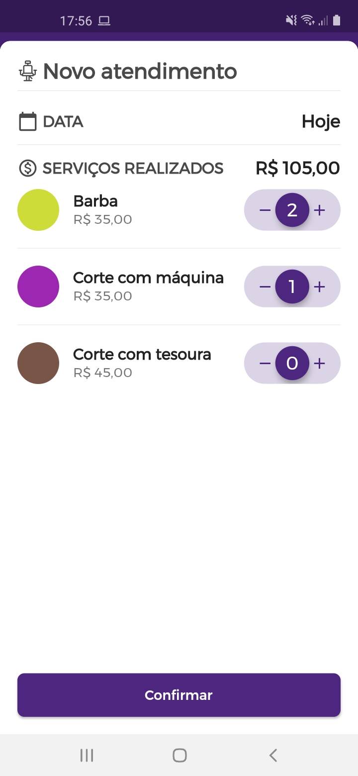 Screenshot of iPhone App