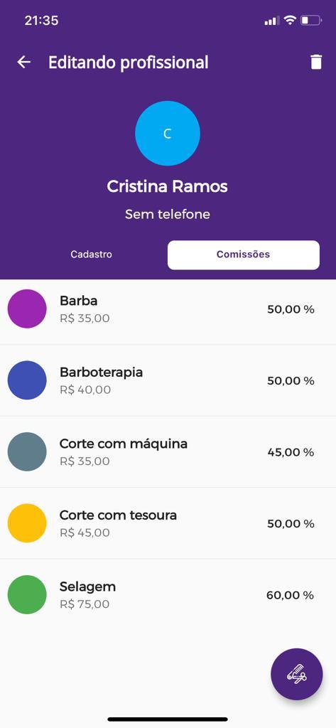 Screenshot of iPhone App